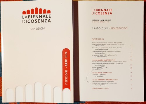 LA BIENNALE DI COSENZA ( 7 dicembre '24 - 4 gennaio '25)
